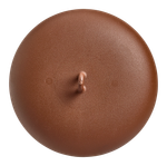 organic futtersäule 18cm chestnut brown